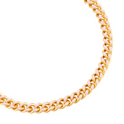 Armband gelbgold Emaille weiß