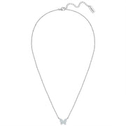 Kette mit Anhänger Zirkonia weiß