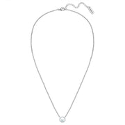 Kette mit Anhänger Zirkonia weiß