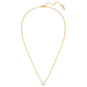 Kette mit Anhänger gelbgold Zirkonia weiß