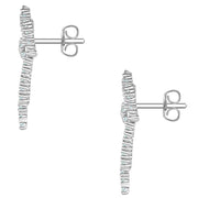 Ohrstecker Zirkonia weiß