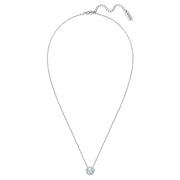 Kette mit Anhänger Zirkonia weiß
