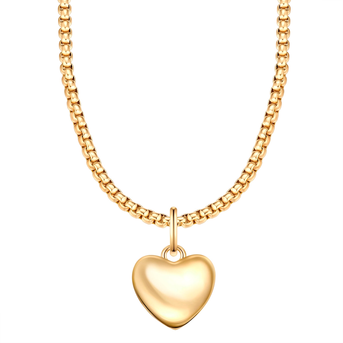 Kette mit Anhänger gelbgold