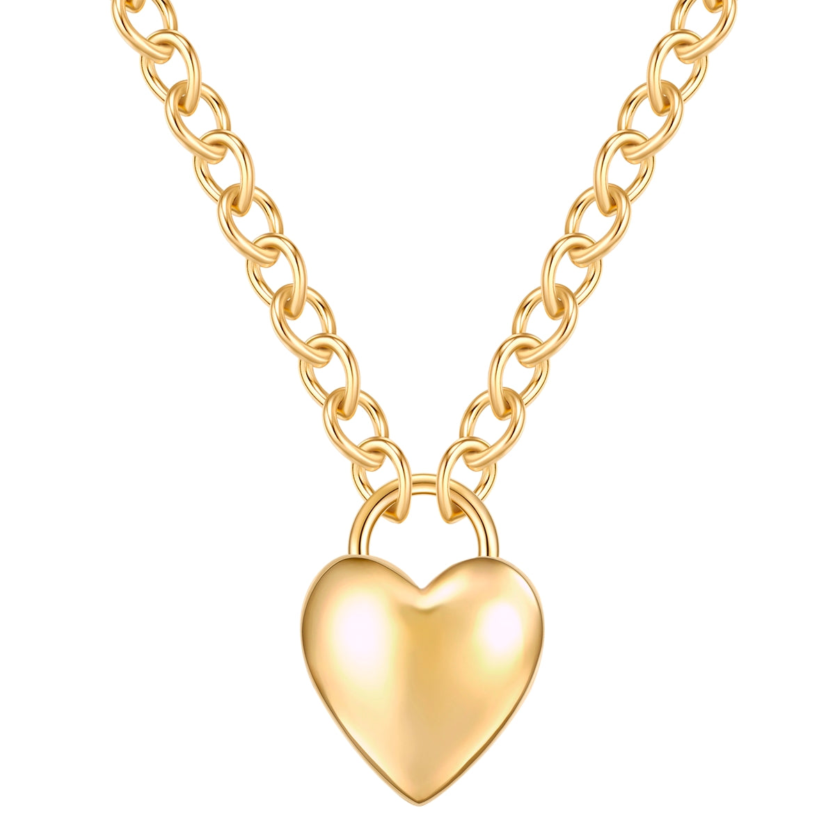 Kette mit Anhänger gelbgold