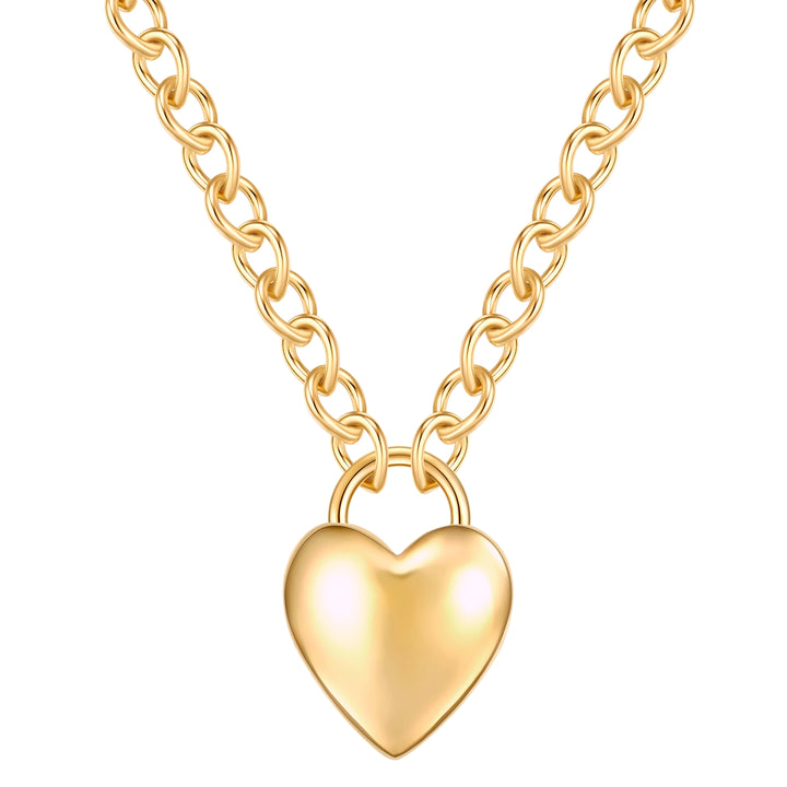 Kette mit Anhänger gelbgold