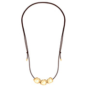 Kette mit Anhänger gelbgold