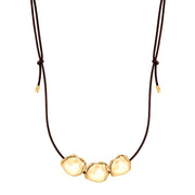 Kette mit Anhänger gelbgold