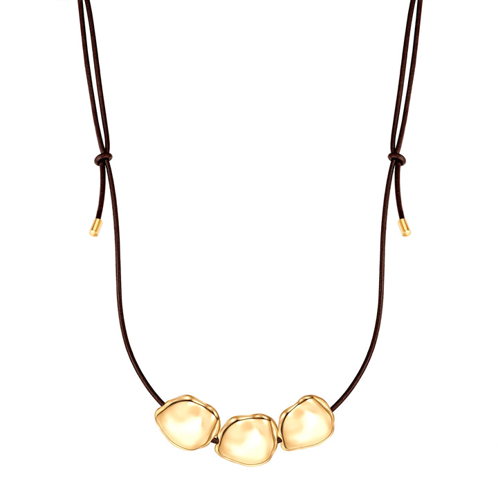 Kette mit Anhänger gelbgold