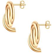 Ohrstecker gelbgold