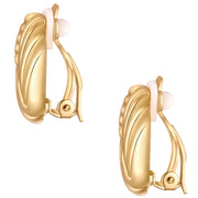 Ohrclips gelbgold