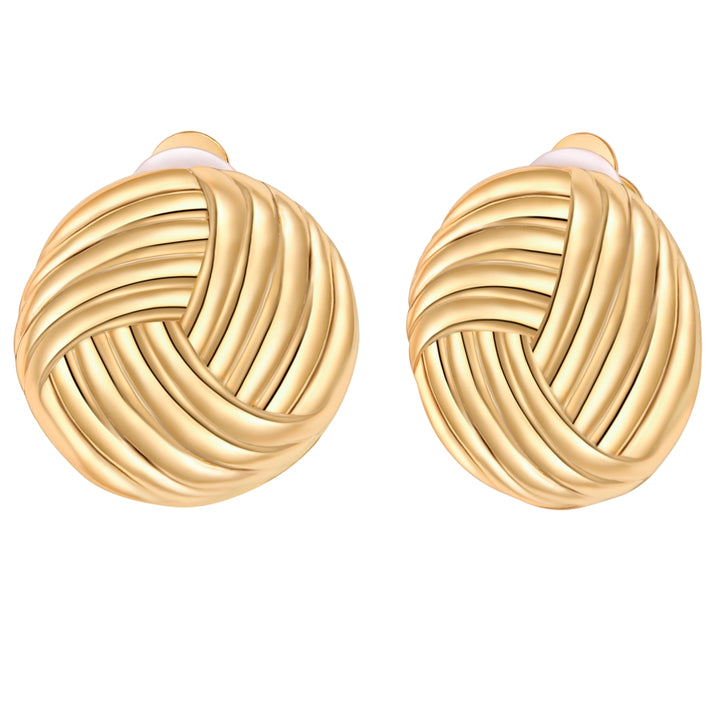 Ohrclips gelbgold