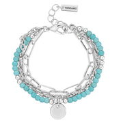Armband Naturstein türkis