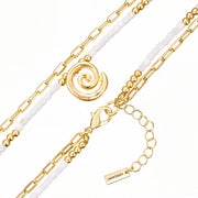 Kette mit Anhänger gelbgold